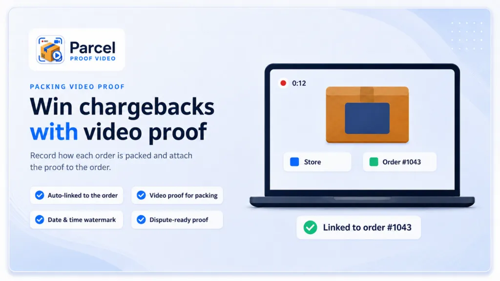 How to Win Chargebacks with Packing Video Proof