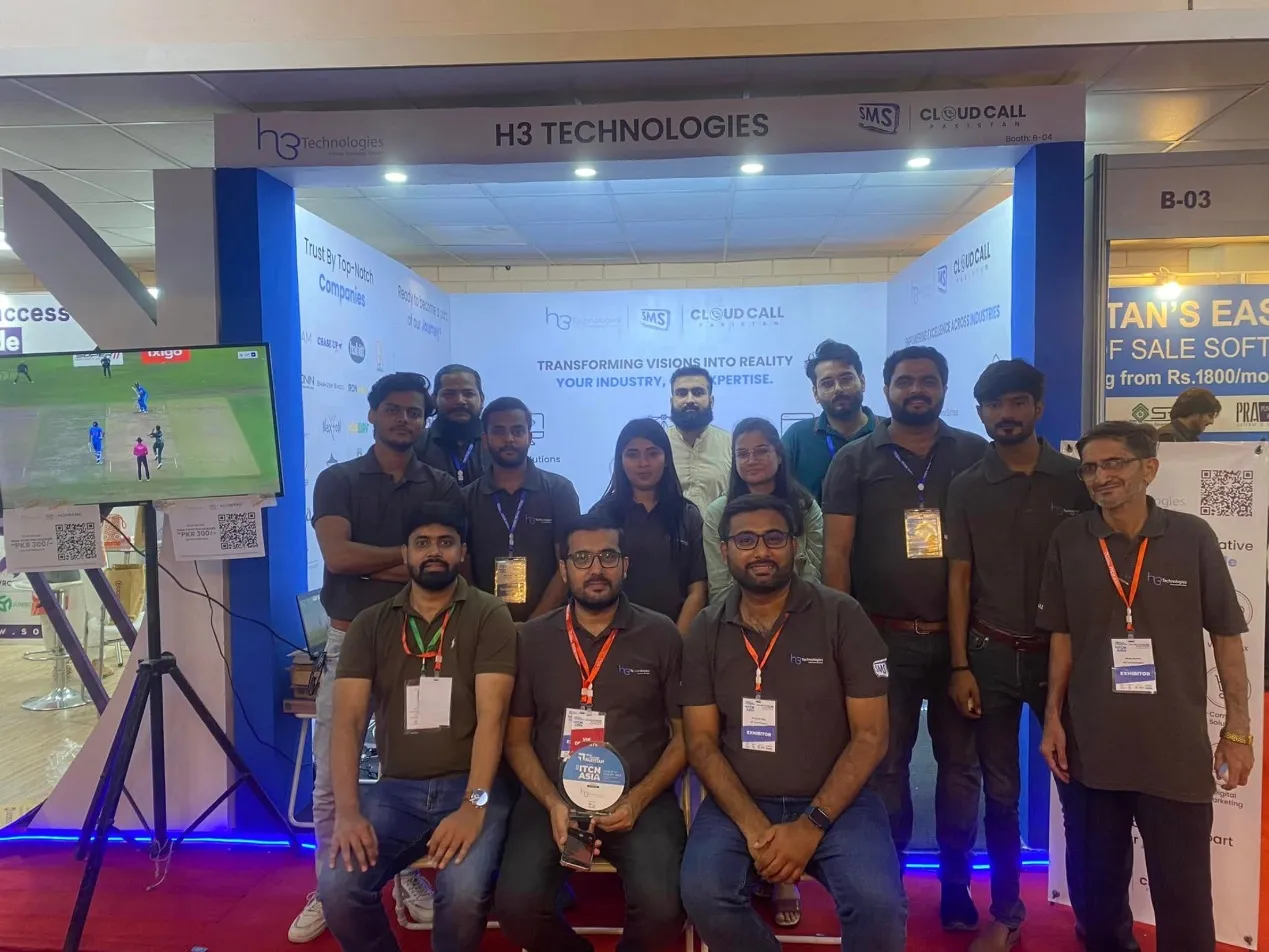 H3 Technologies at ITCN Asia 2023, Expo Centre, Karachi