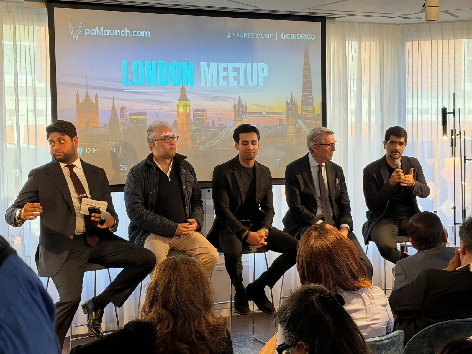 Panel at the paklaunch.com London Meetup during London Tech Week