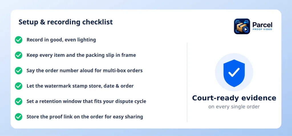 Packing Video Proof for Shopify: The Complete Guide (2026)